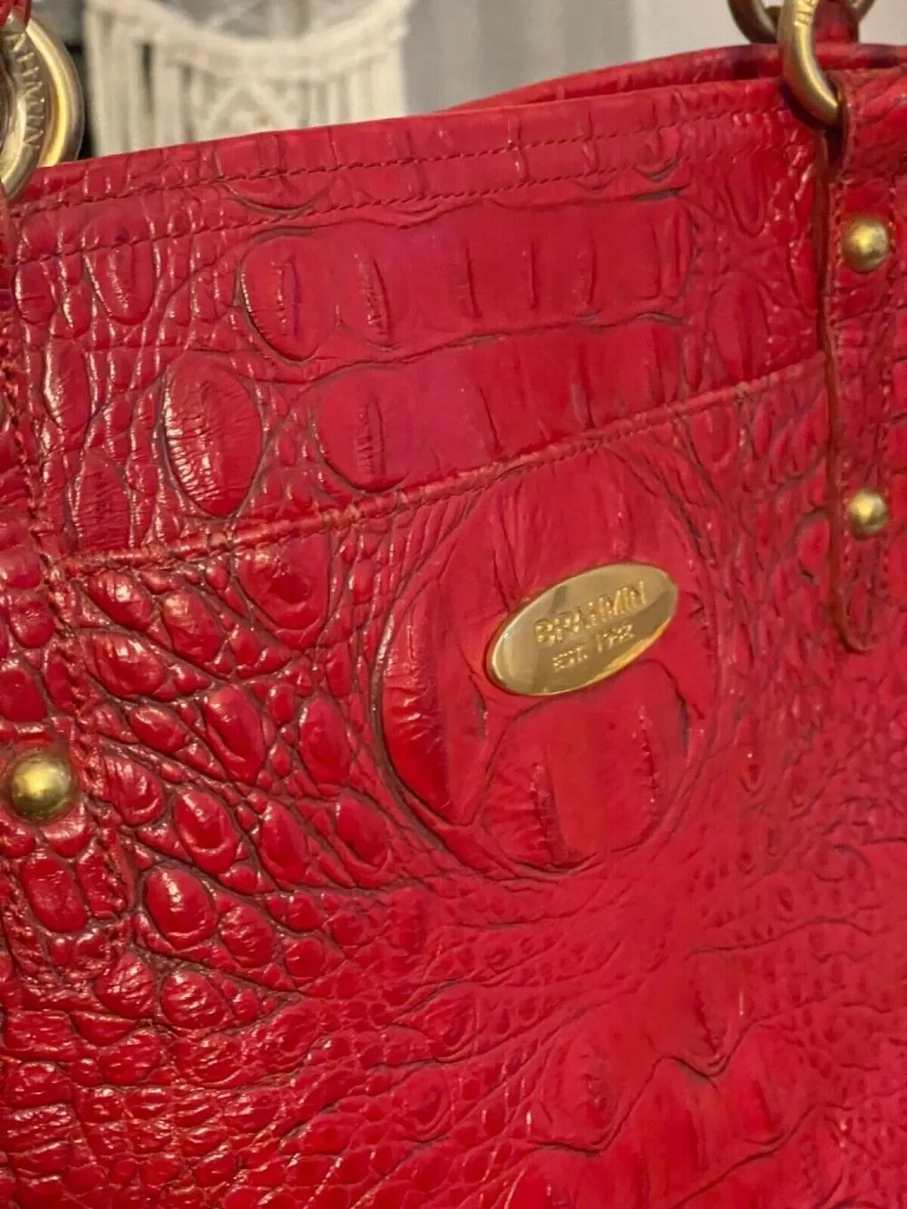 Brahmin vintage tote
